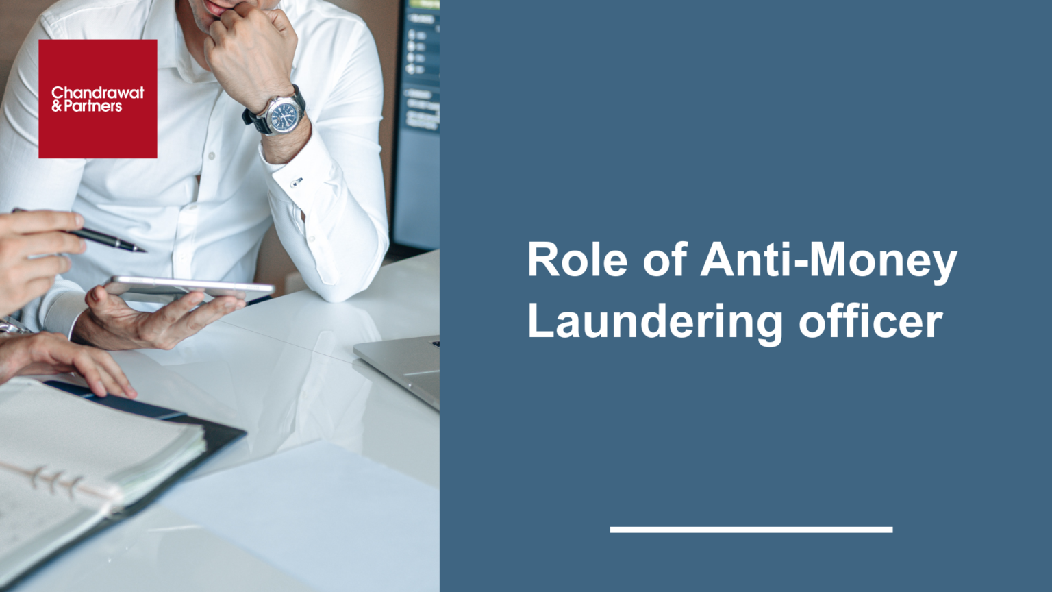 Role Of Anti Money Laundering Reporting Officer Chandrawat And Partners