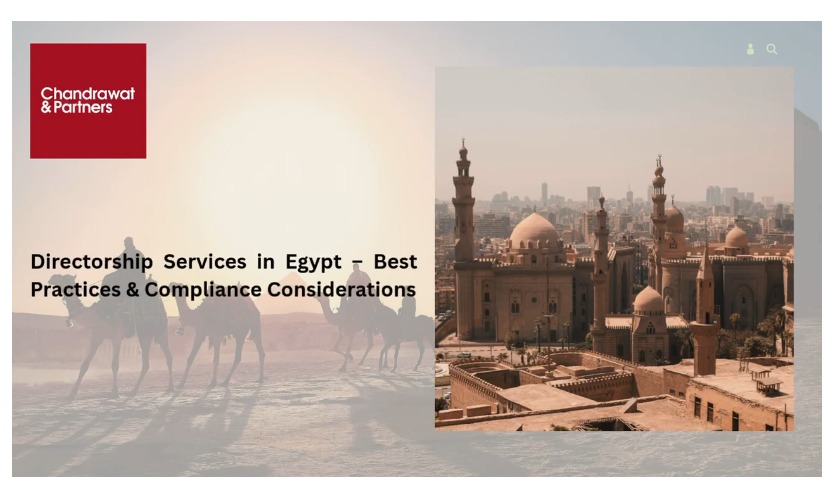DIRECTORSHIP SERVICES IN EGYPT – BEST PRACTICES & COMPLIANCE CONSIDERATIONS