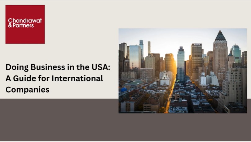 DOING BUSINESS IN THE USA: A GUIDE FOR INTERNATIONAL COMPANIES